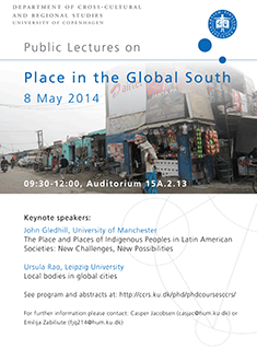 Poster 'Place in the global south'